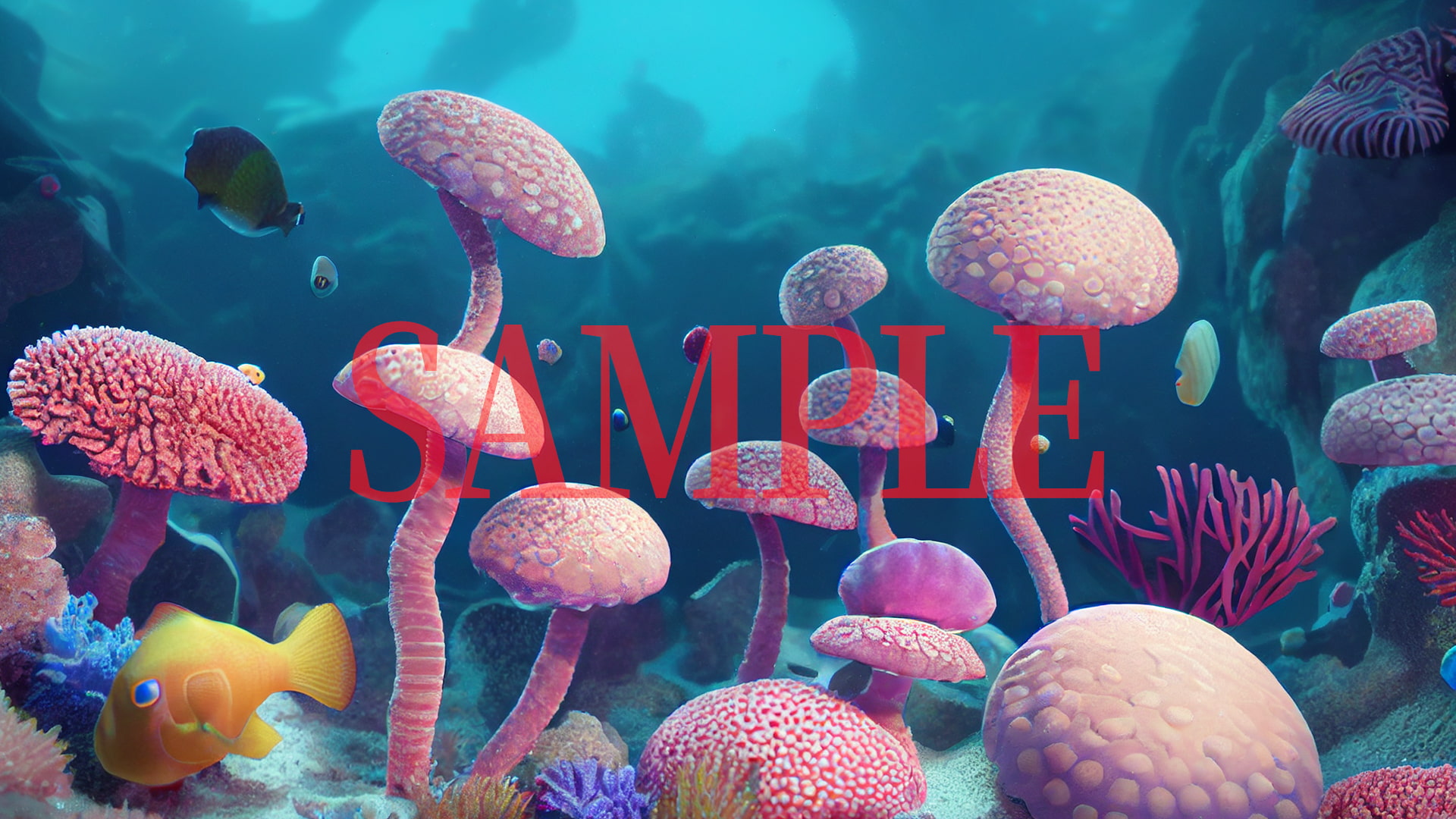 2D背景CG素材集-海の世界1(11枚)