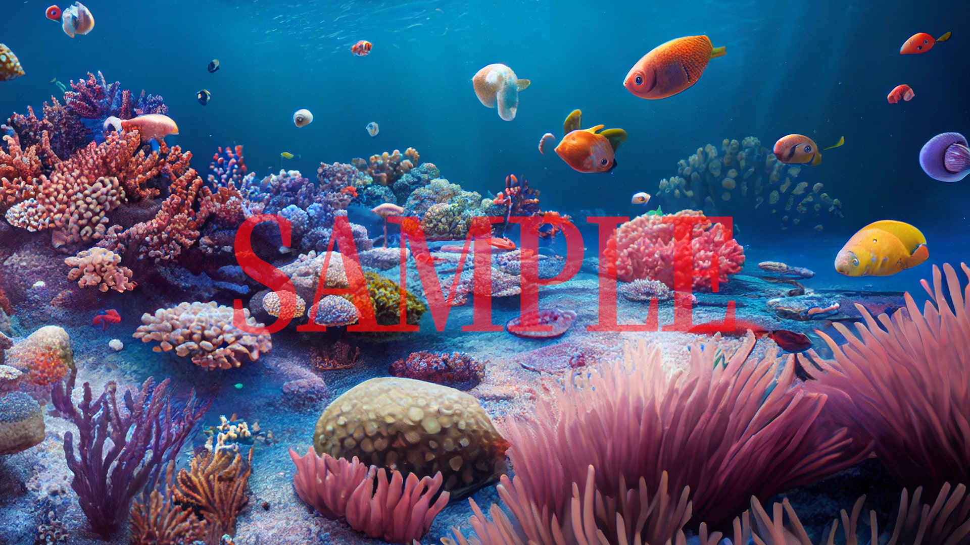 2D背景CG素材集-海の世界1(11枚)