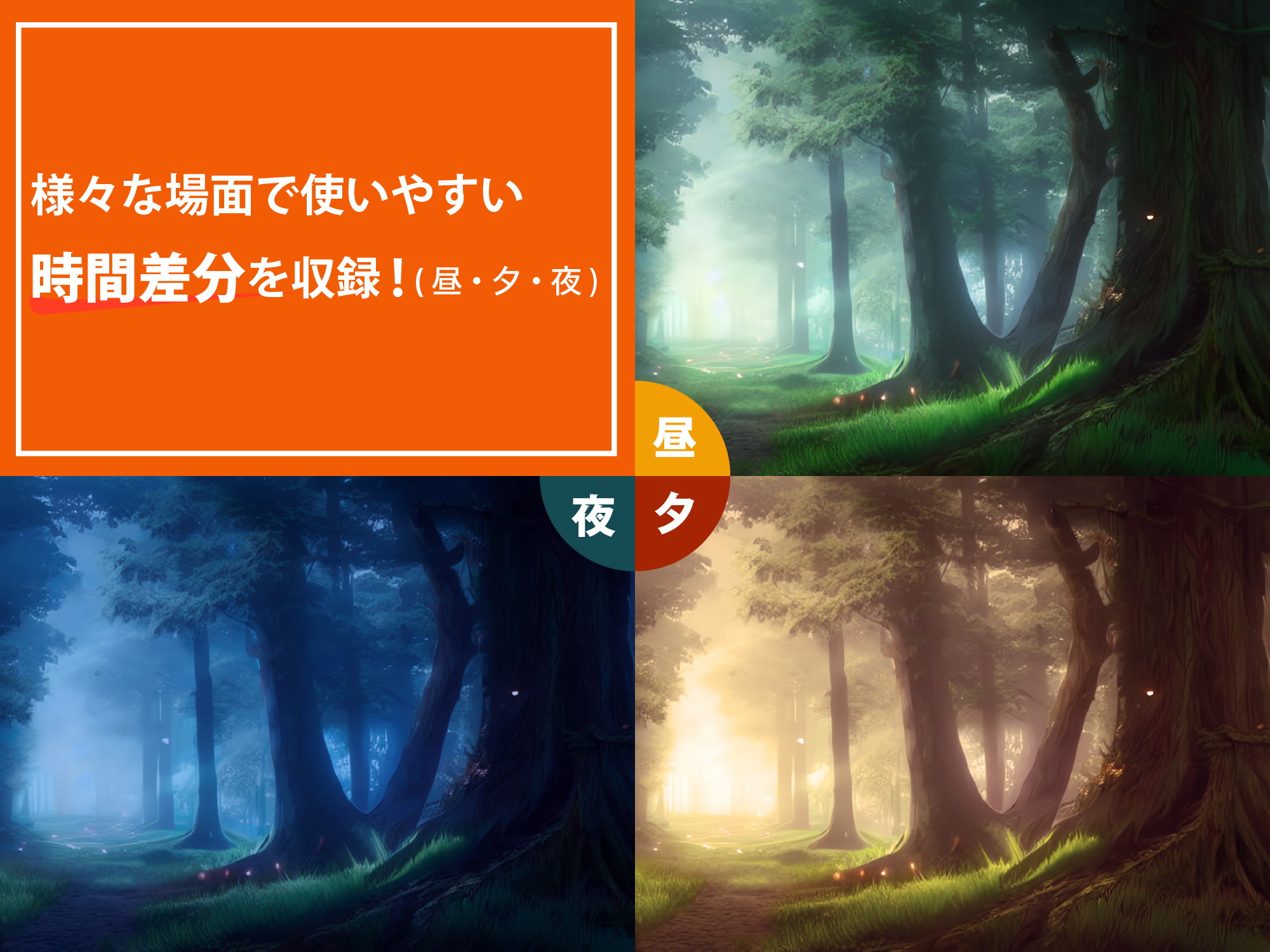 AI背景素材集『ファンタジー背景編 エクストラ』