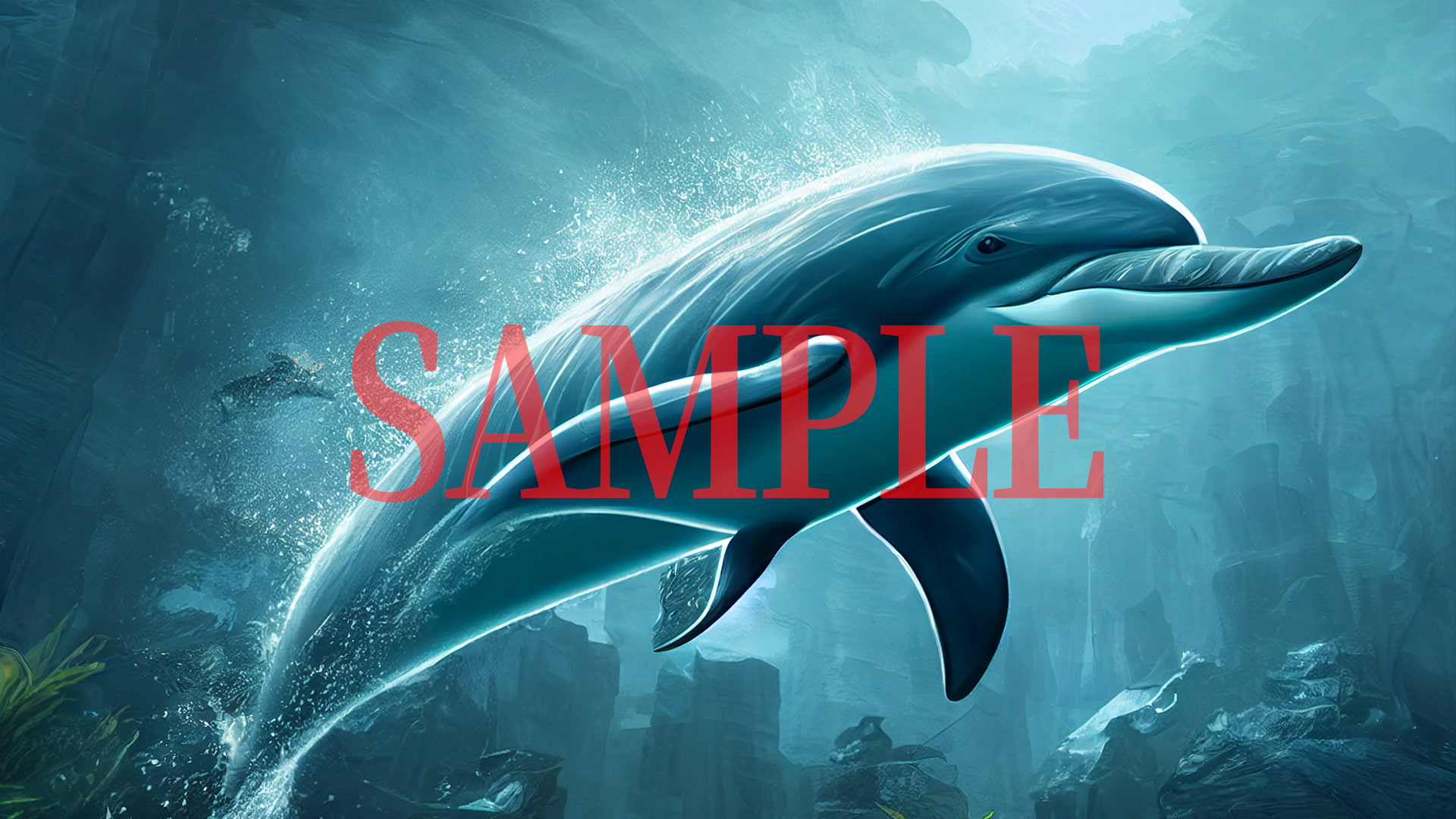 2D背景CG素材集-海の世界2(8枚)