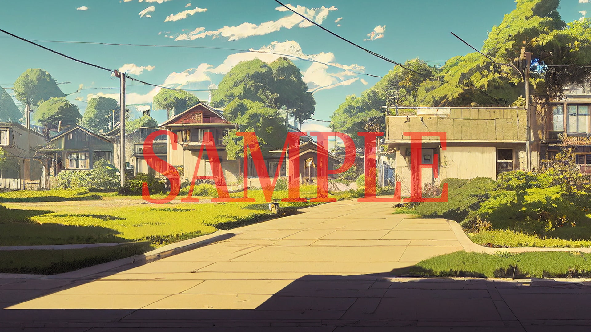 2D背景CG素材集-田舎1(14枚)