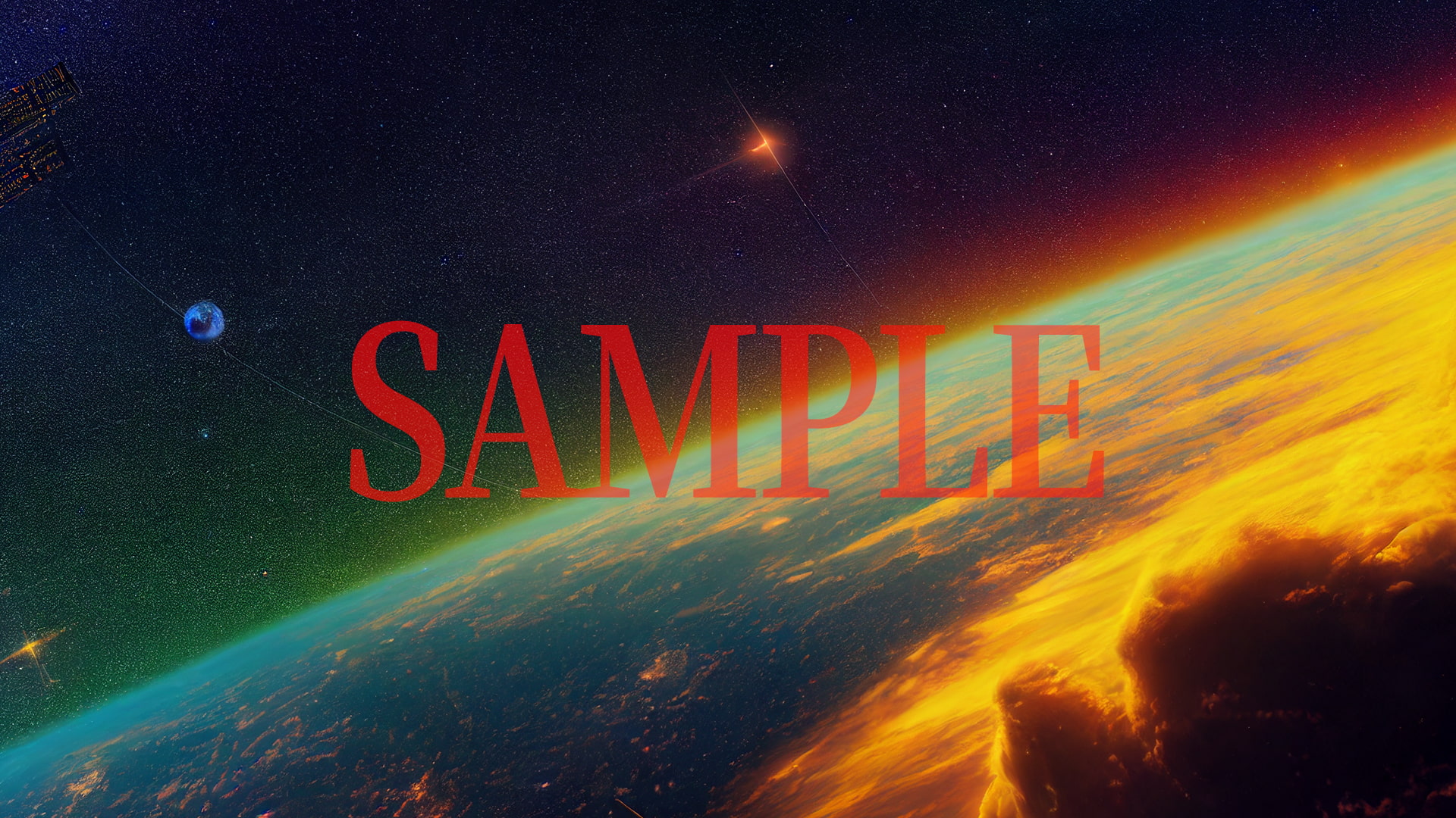 2D背景CG素材集-異星の世界1(12枚)