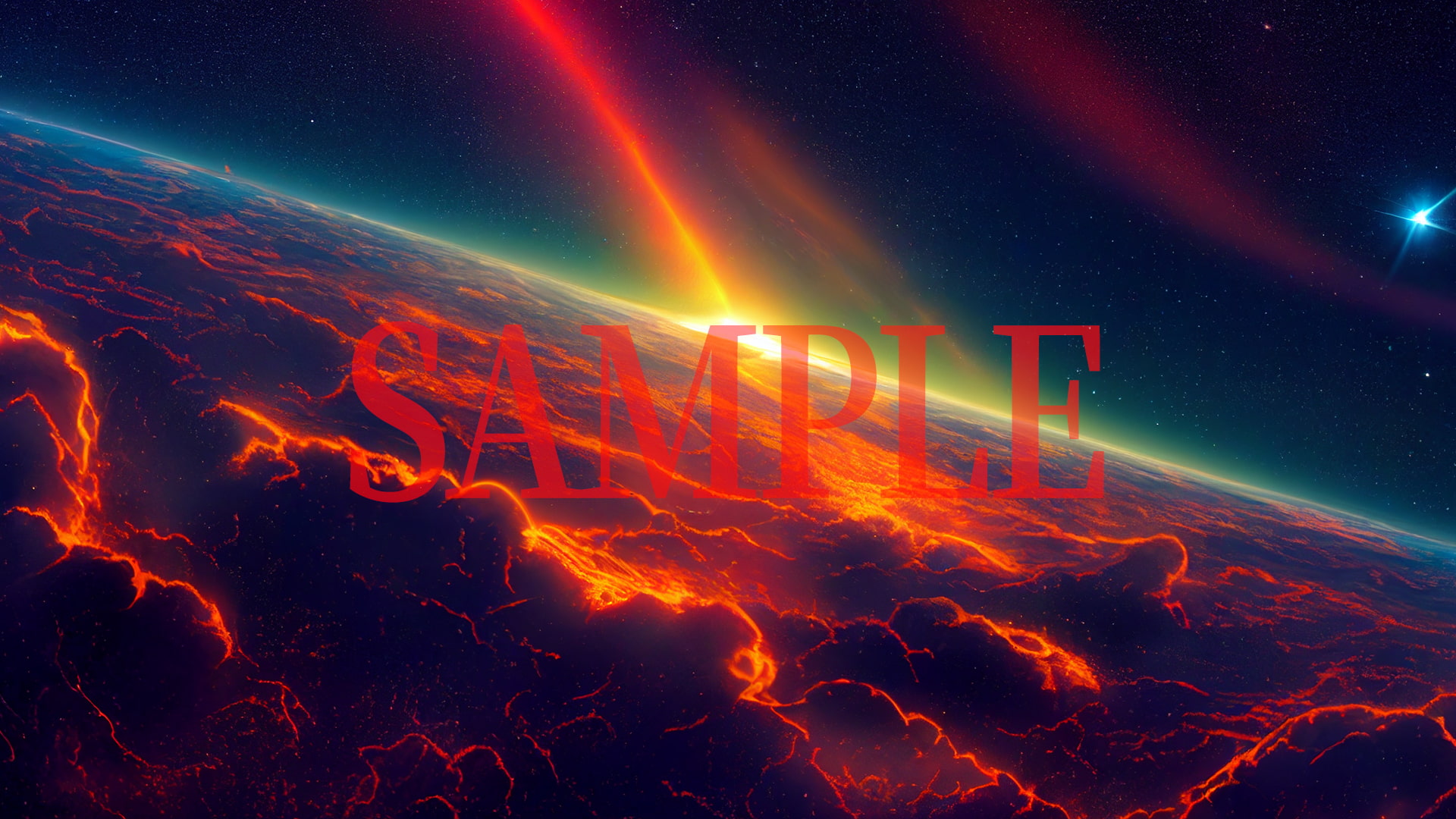 2D背景CG素材集-異星の世界1(12枚)