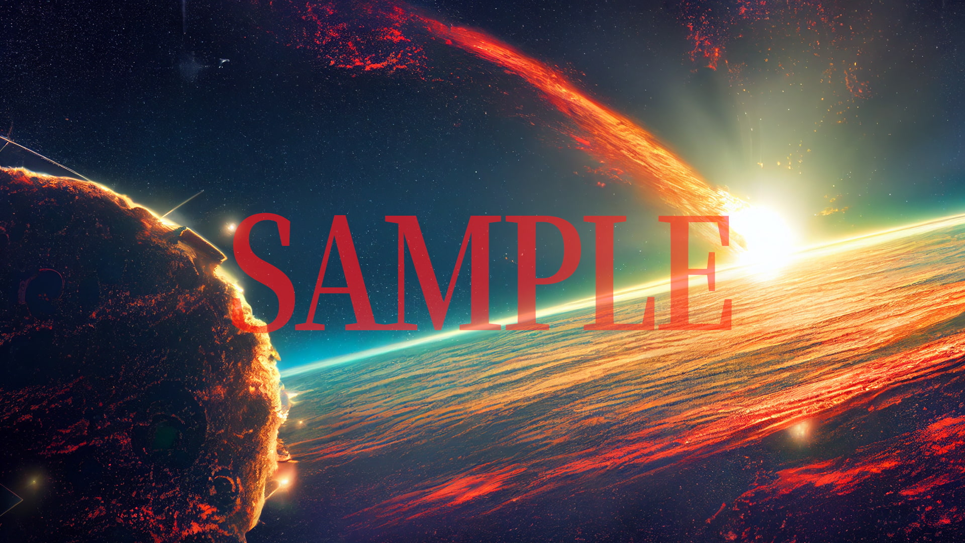 2D背景CG素材集-異星の世界1(12枚)