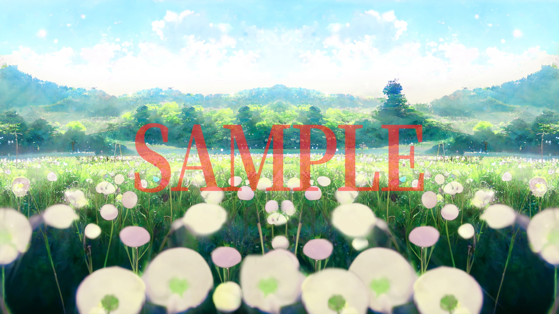 2D背景CG素材集-自然の森1(32枚)