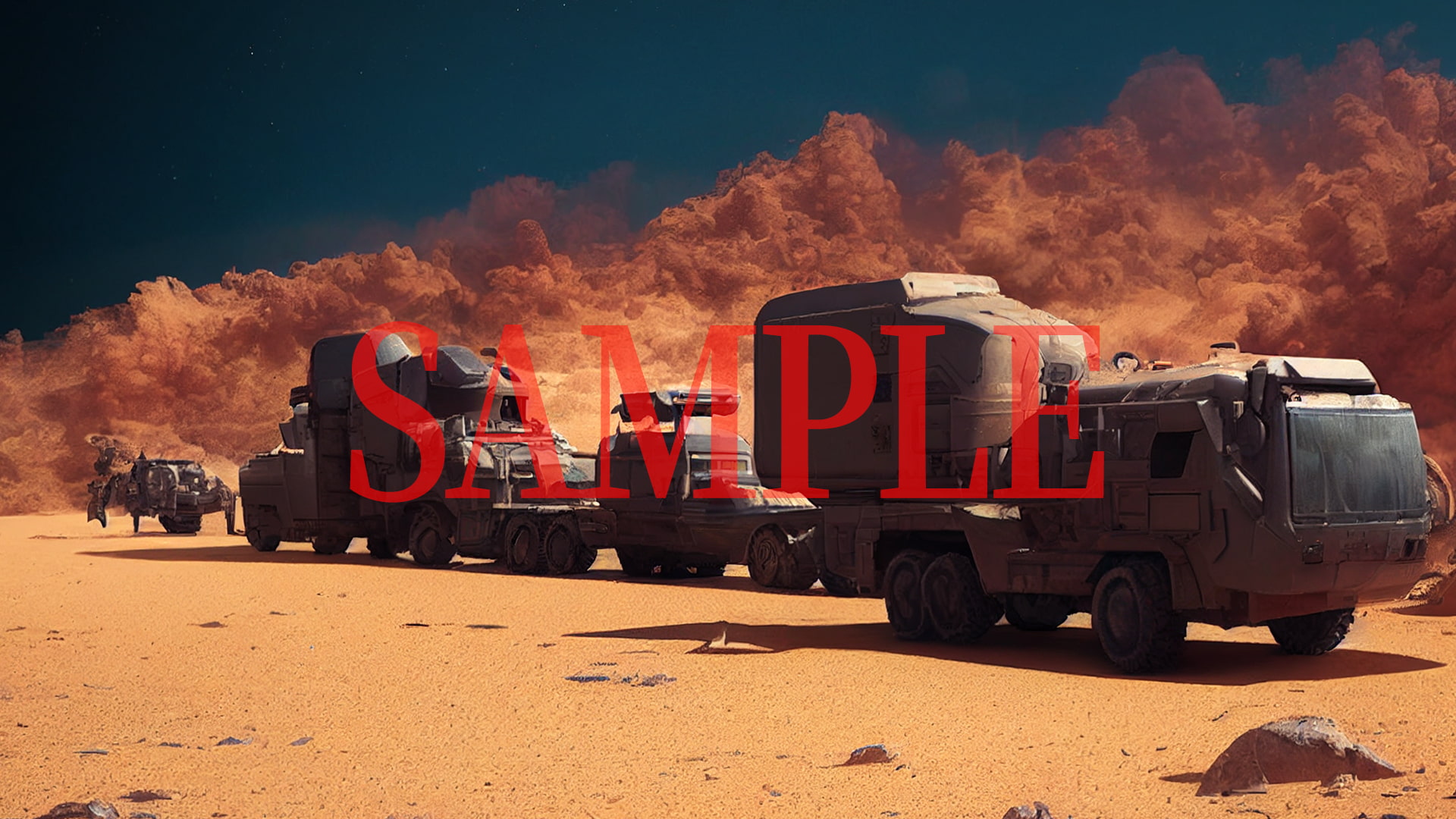 2D背景CG素材集-砂漠1(11枚)