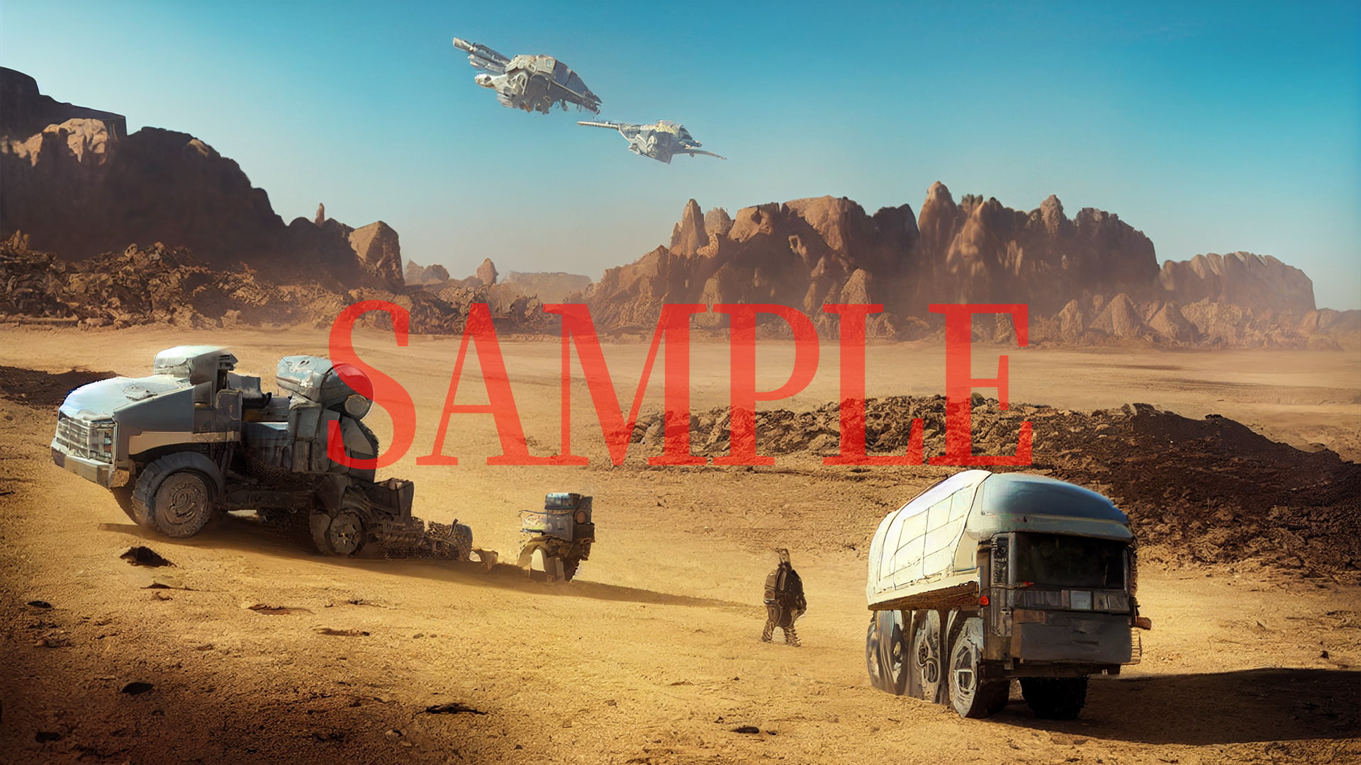 2D背景CG素材集-砂漠3(10枚)