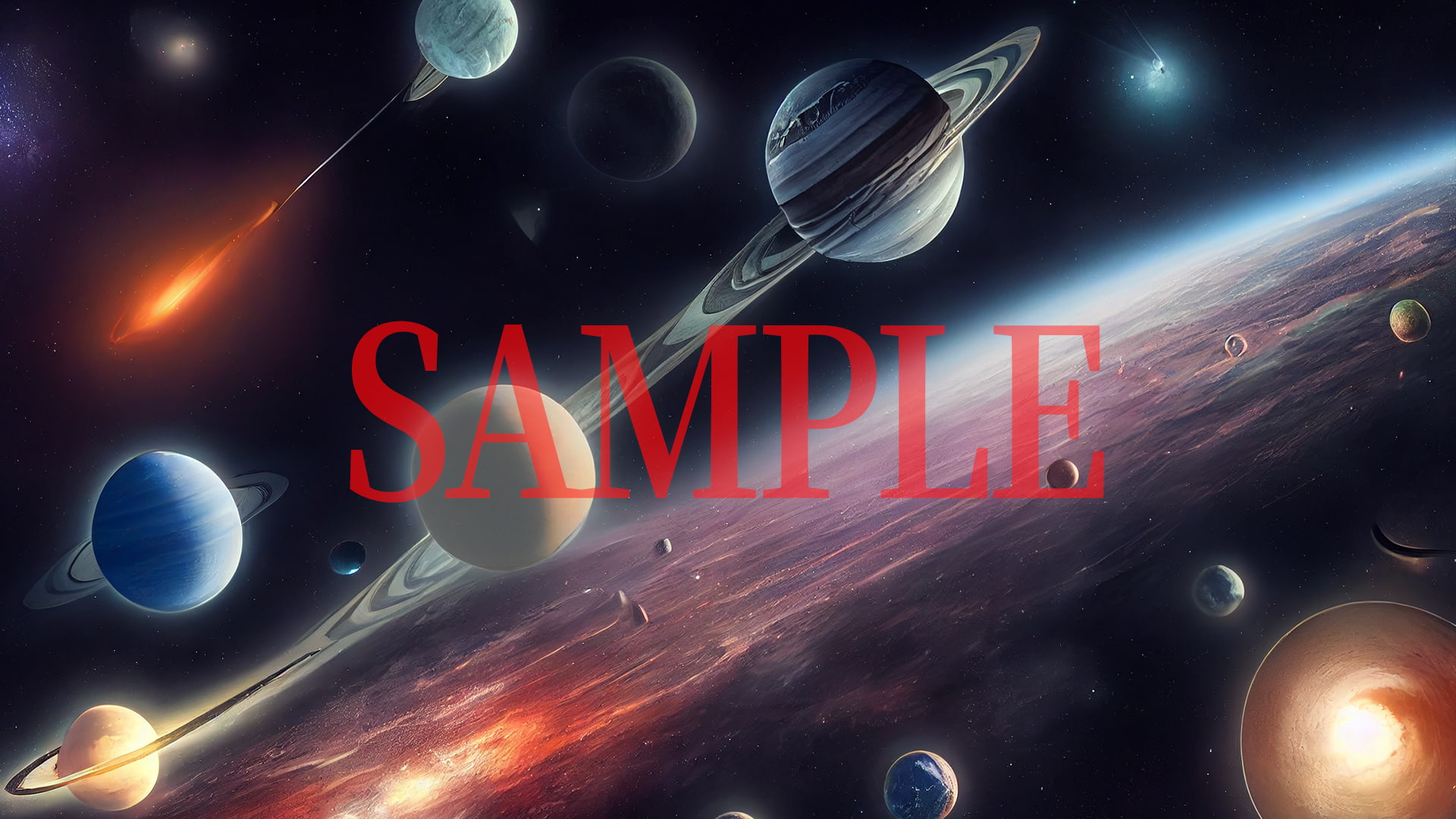 2D背景CG素材集-宇宙船3(10枚)