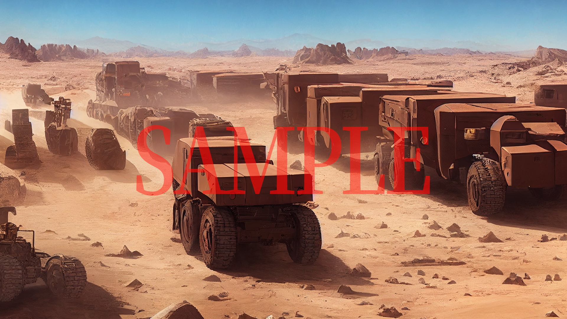 2D背景CG素材集-砂漠5(10枚)