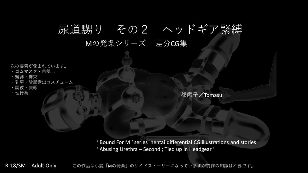 SM緊縛 尿道嬲り その2 ヘッドマスク