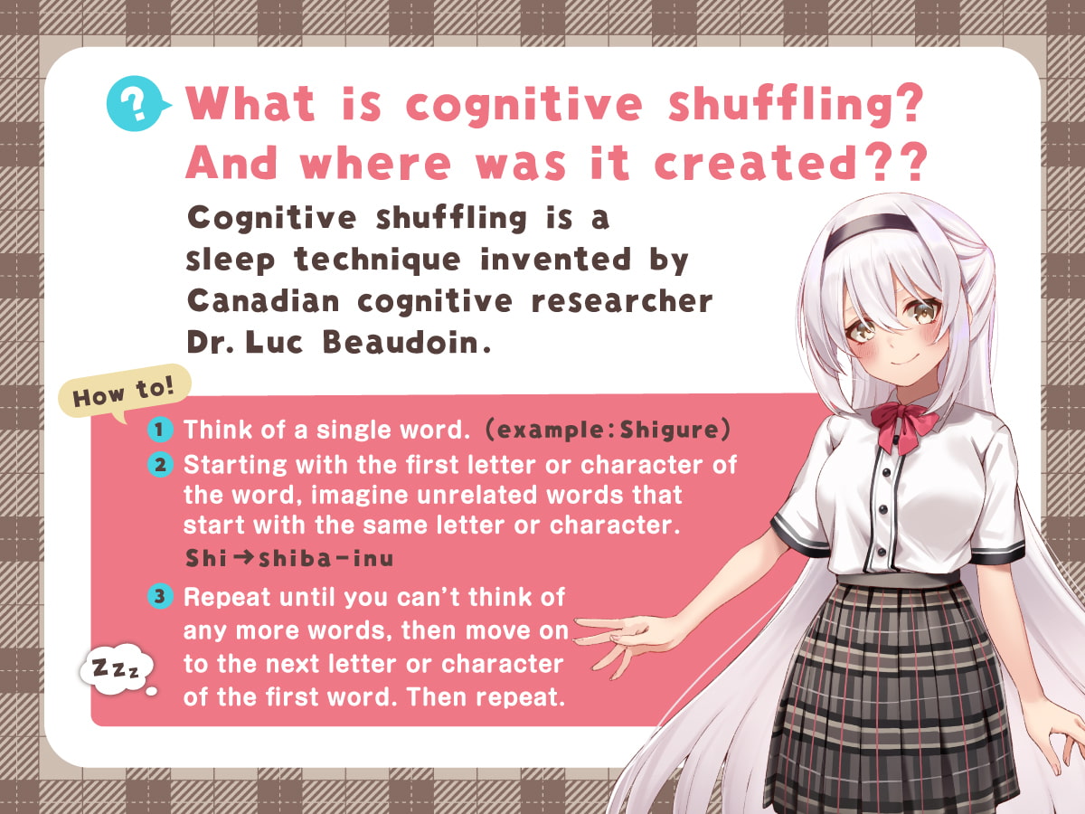 [ENG Ver.] Teacher, Have You Heard About Cognitive Shuffling?