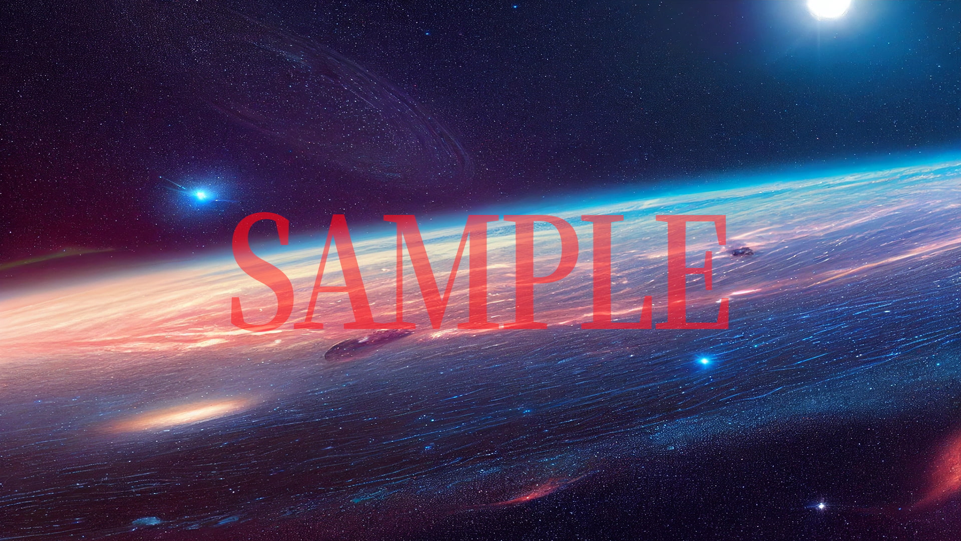 2D背景CG素材集-星空(13枚)