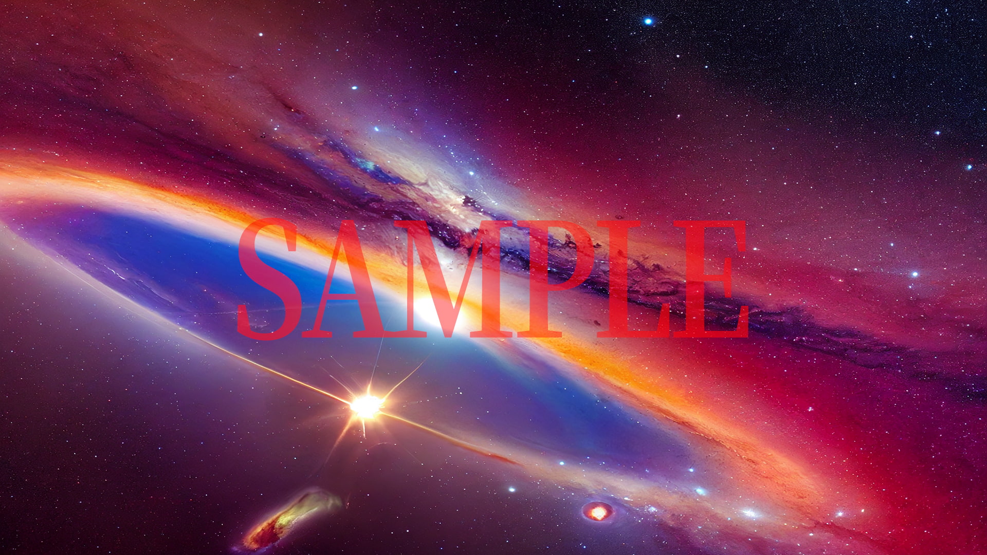 2D背景CG素材集-星空(13枚)