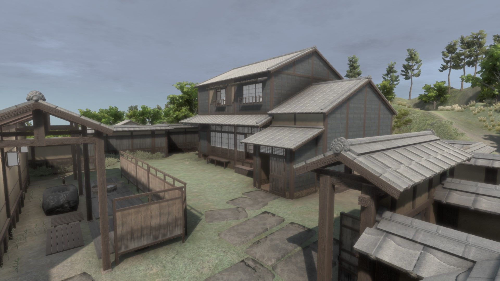 古や村-日本の農村モデルセット