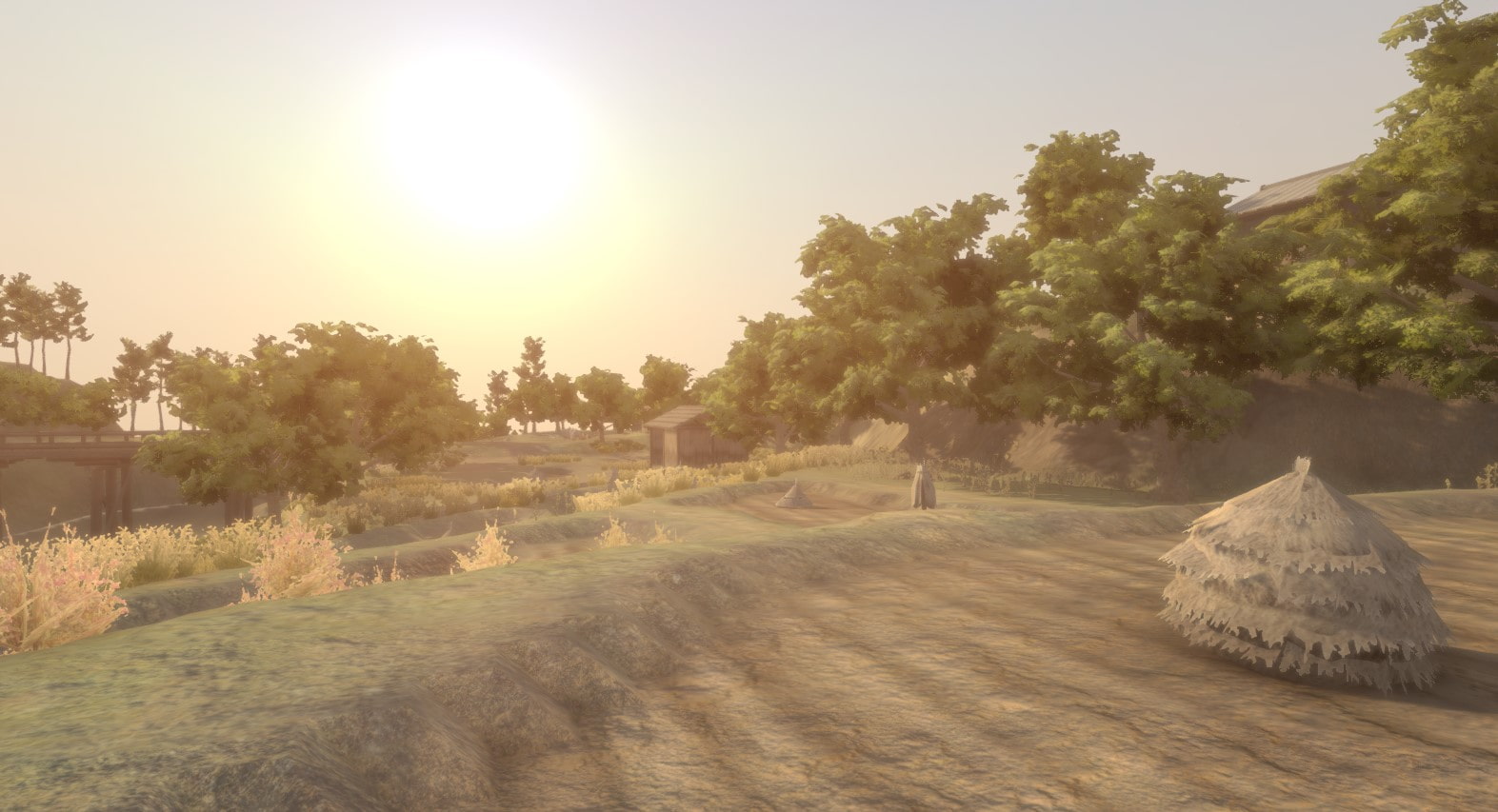 古や村-日本の農村モデルセット