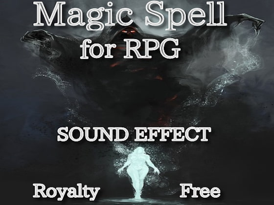 魔法系 効果音 for RPG! 121 魔 闇属性魔法に最適です!