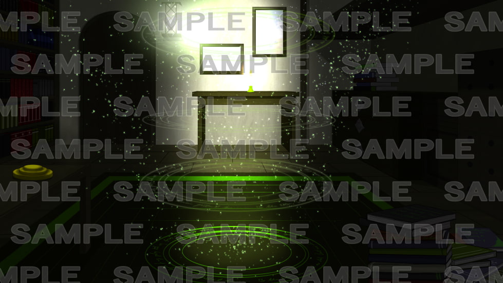 【背景素材No.2】魔女の部屋1