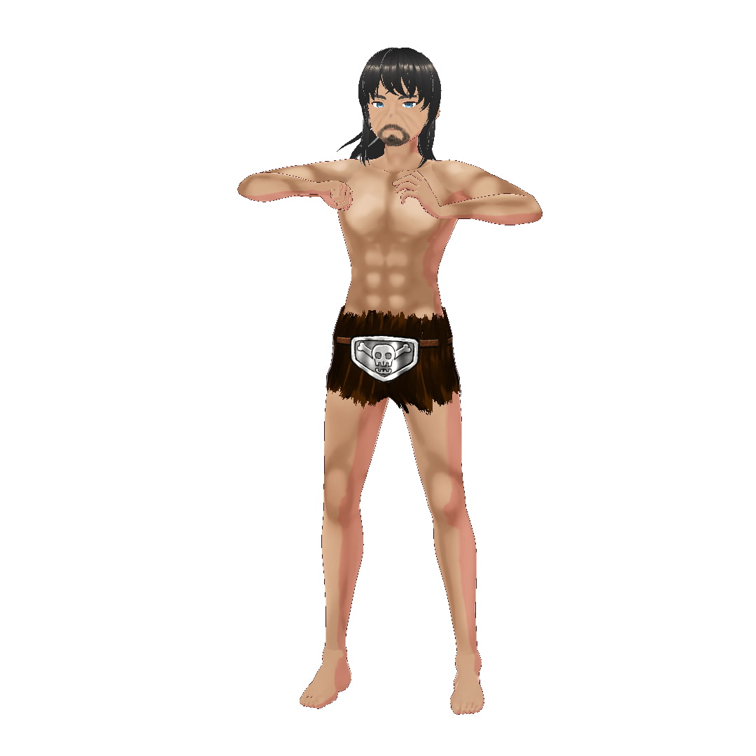 [VRoid]蛮族男性[テクスチャ]