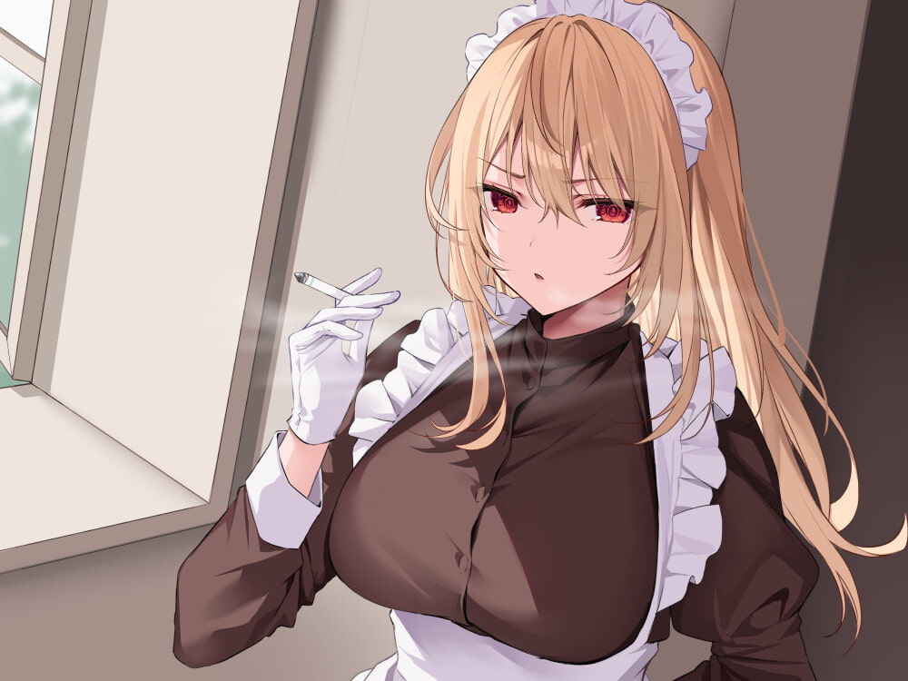 【低音ボイス】反抗的な不良メイドをわからせえっちで更生調教