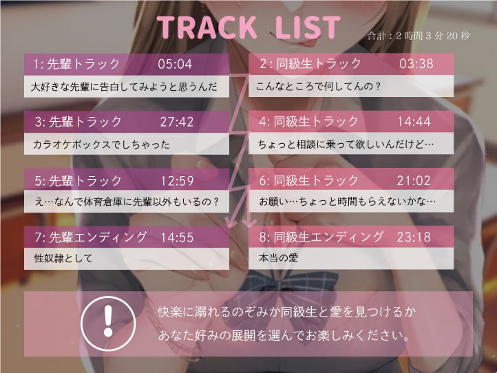 純粋JKの成長記録〜イケメン先輩に告白したらオナホ扱いされました→そのままメンヘラ化or好きでいてくれる幼馴染と愛を探す?