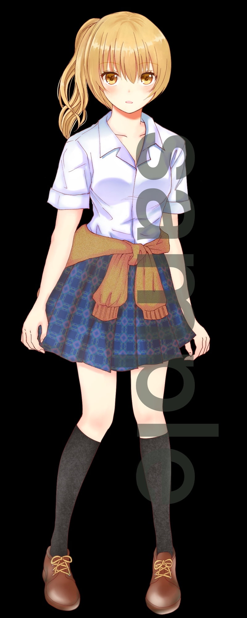 制服の女の子立ち絵32