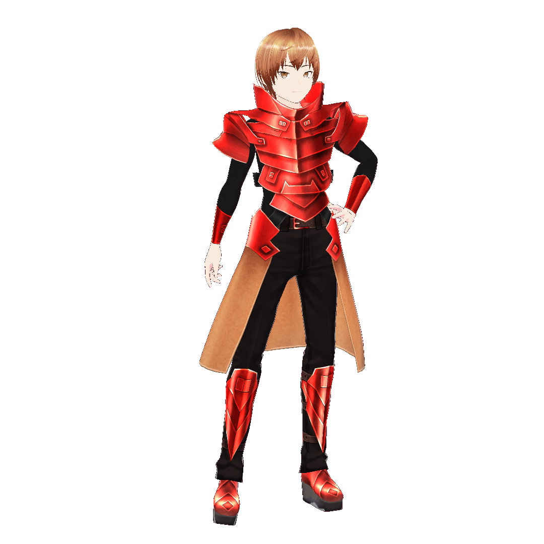 [VRoid]赤騎士の鎧[テクスチャ]