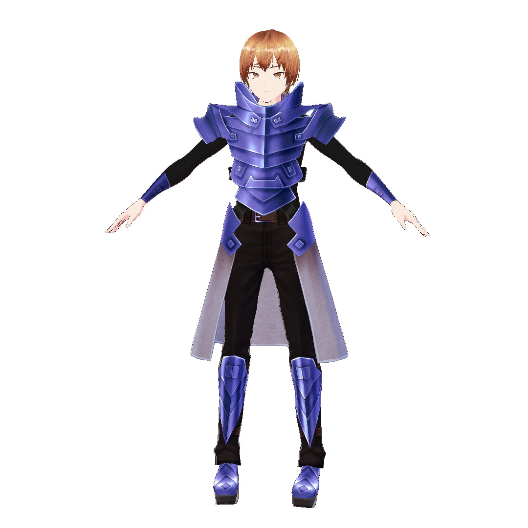 [VRoid]赤騎士の鎧[テクスチャ]