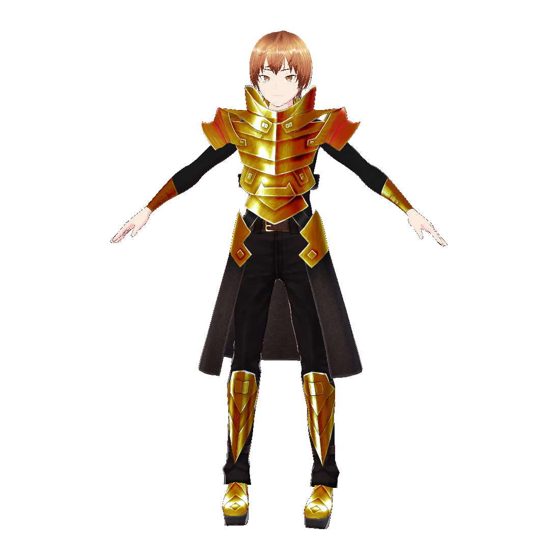 [VRoid]赤騎士の鎧[テクスチャ]