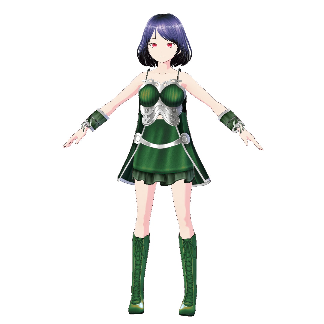 [VRoid]キャミソールドレス[テクスチャ]