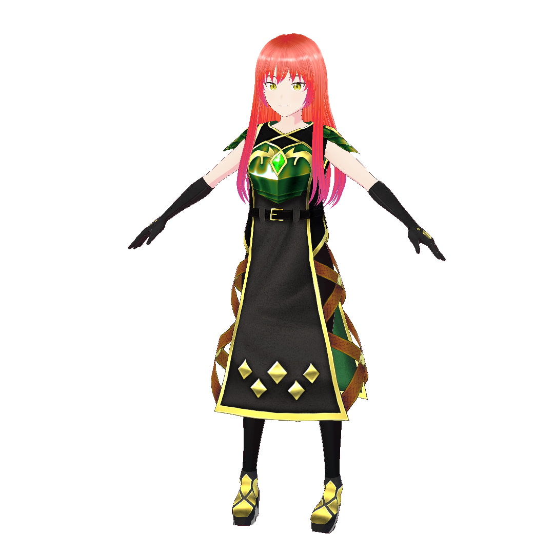 [VRoid]竜人の鎧[テクスチャ]