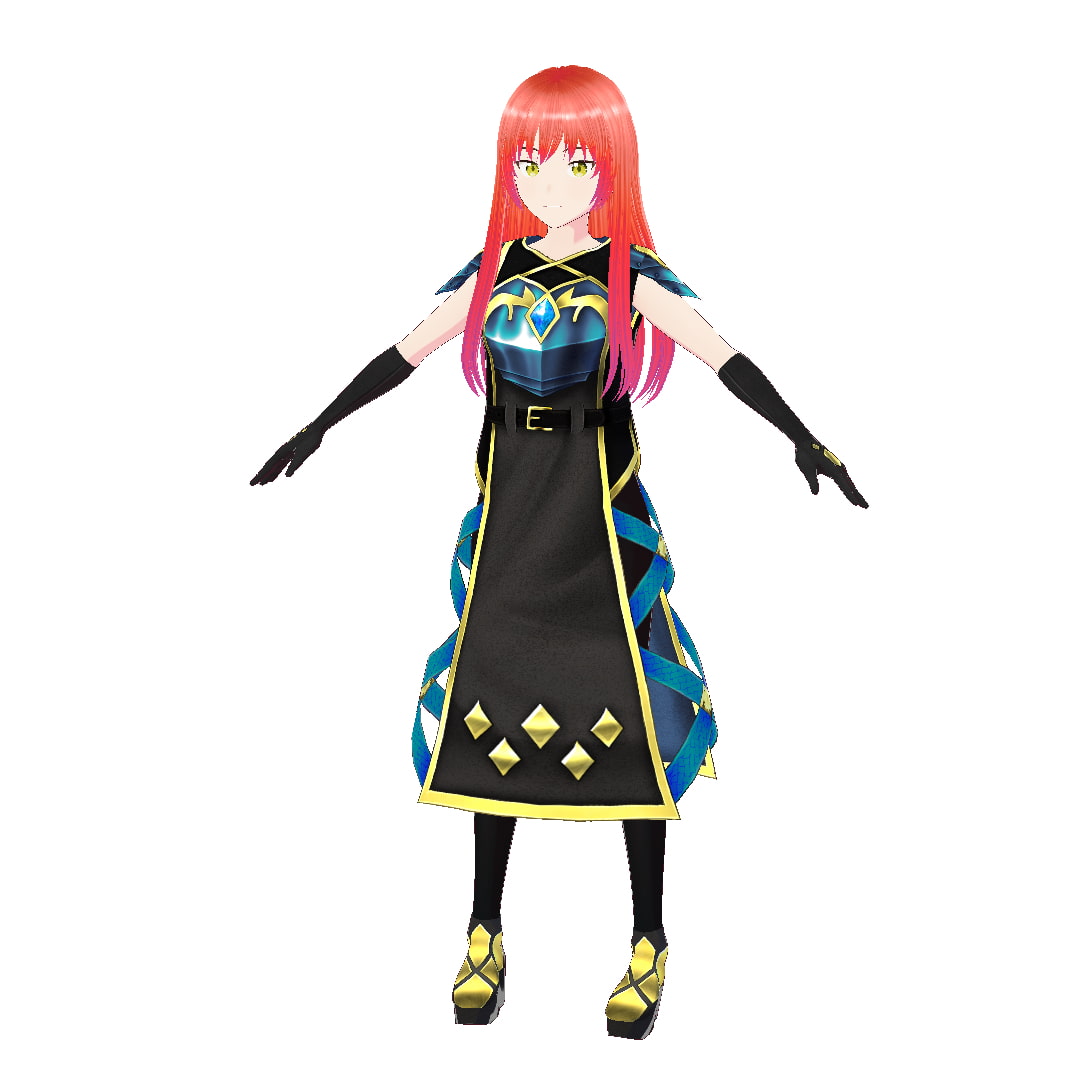 [VRoid]竜人の鎧[テクスチャ]