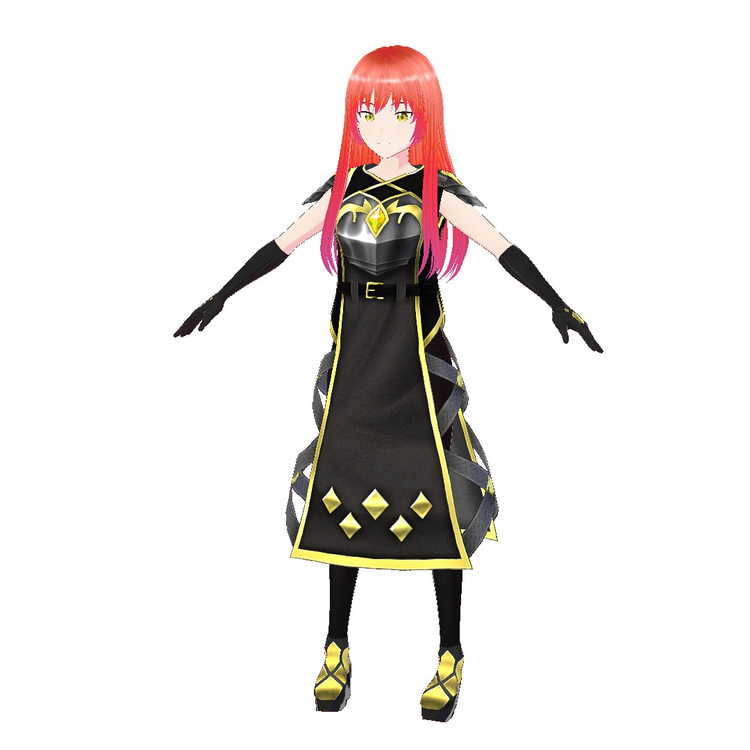 [VRoid]竜人の鎧[テクスチャ]