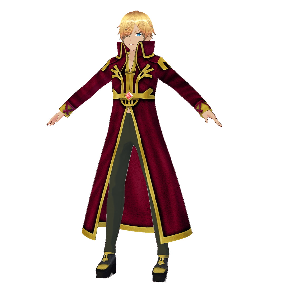 [VRoid]翠金の将服[テクスチャ]