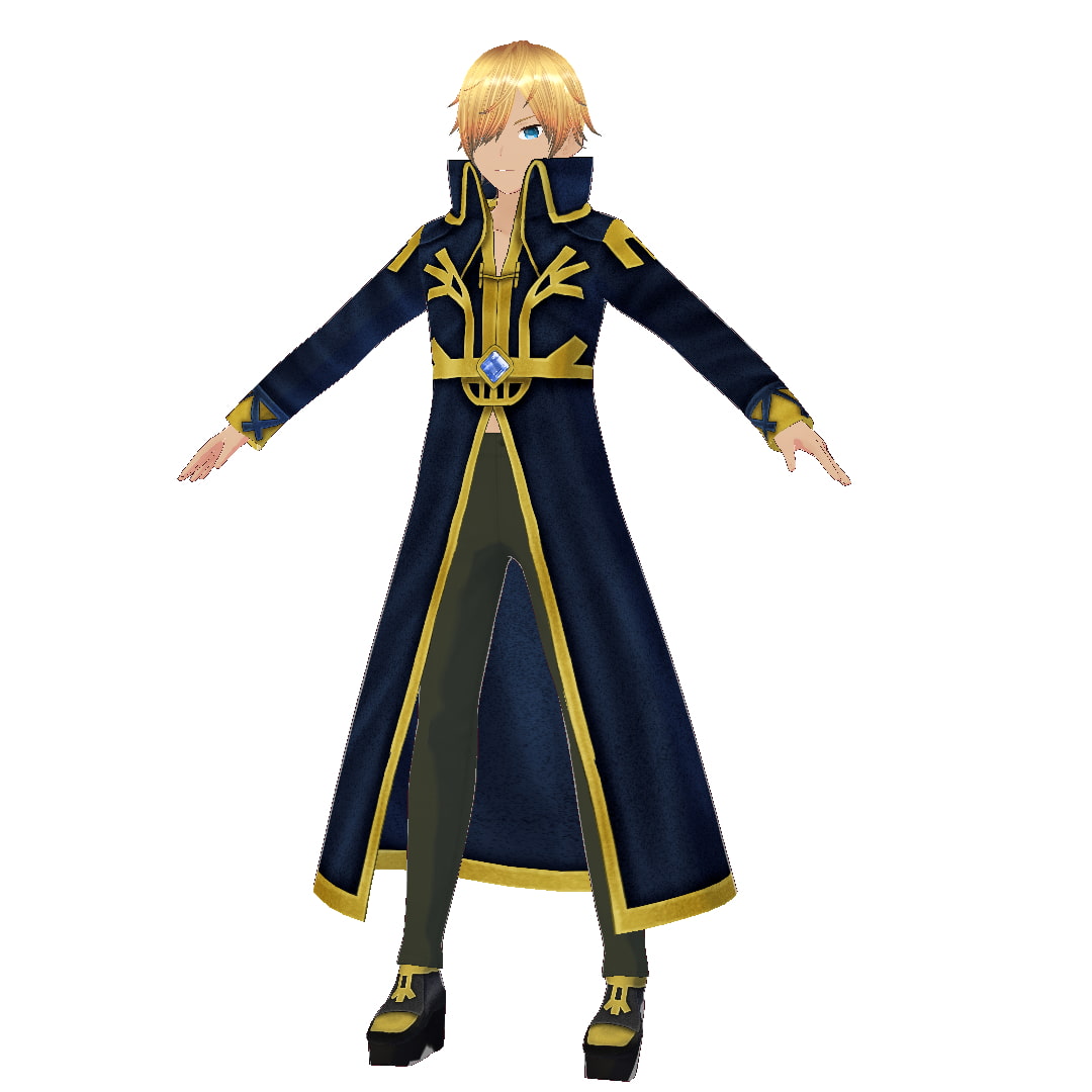 [VRoid]翠金の将服[テクスチャ]