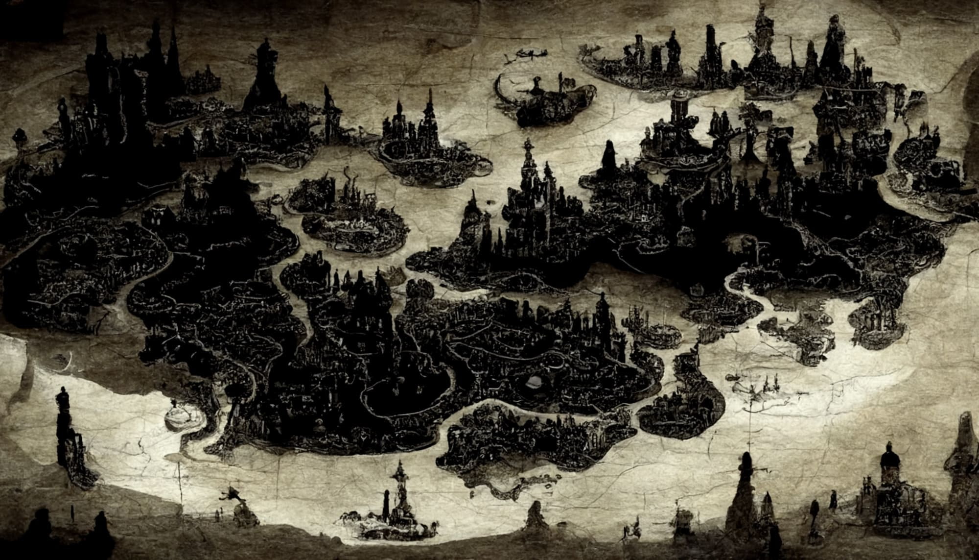 色々なタイプの地図(マップ)素材パック(画像100枚)