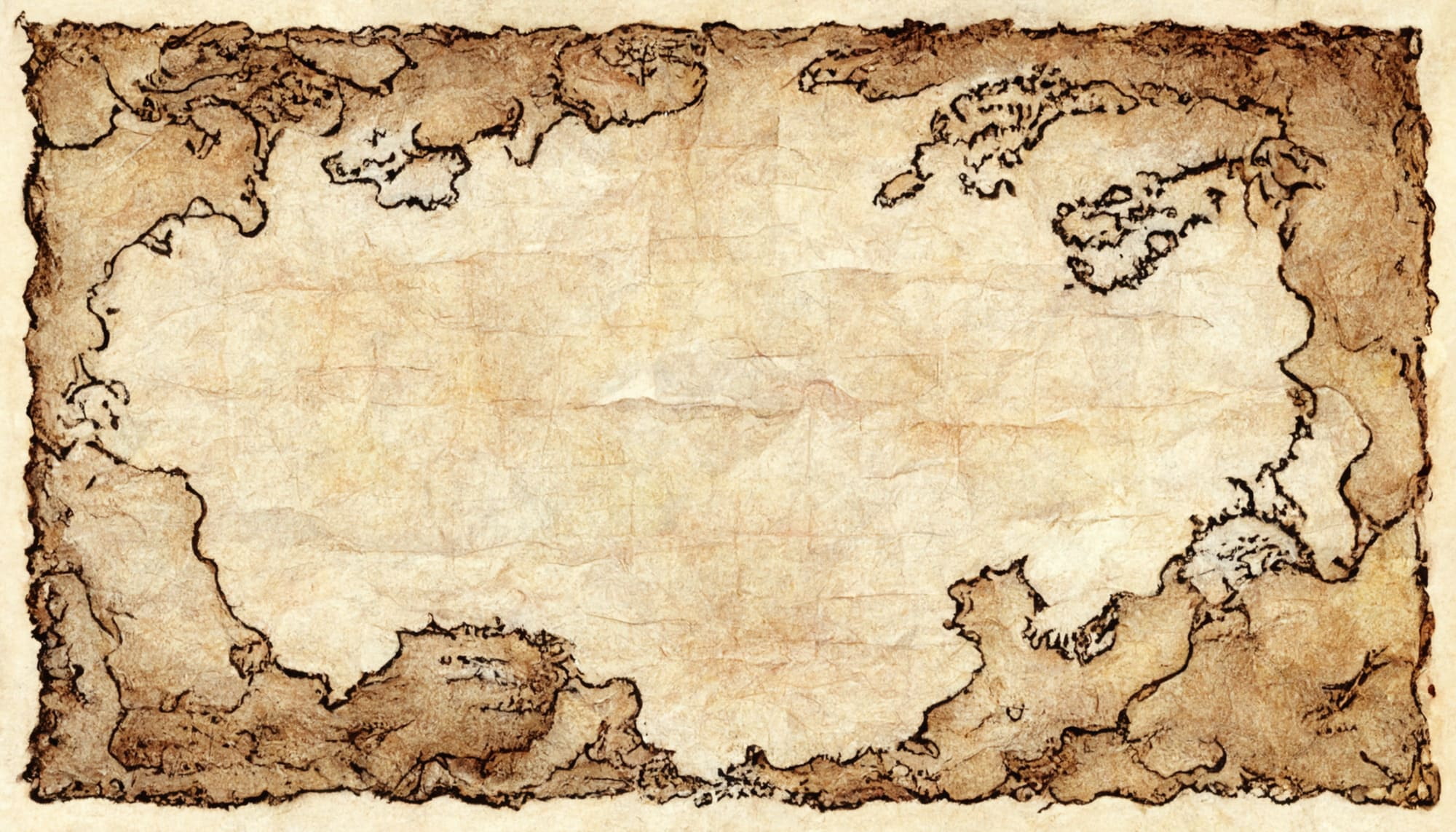 色々なタイプの地図(マップ)素材パック(画像100枚)