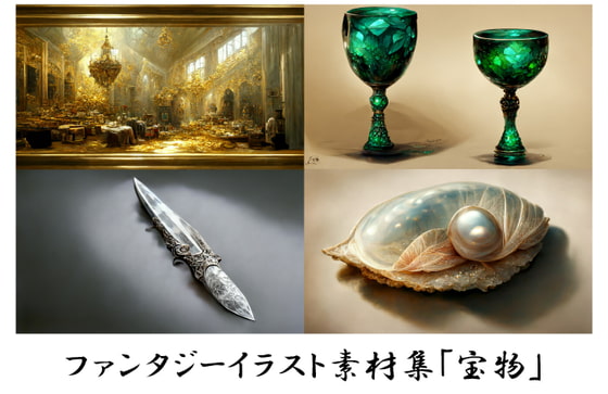 ファンタジーイラスト素材集「宝物」