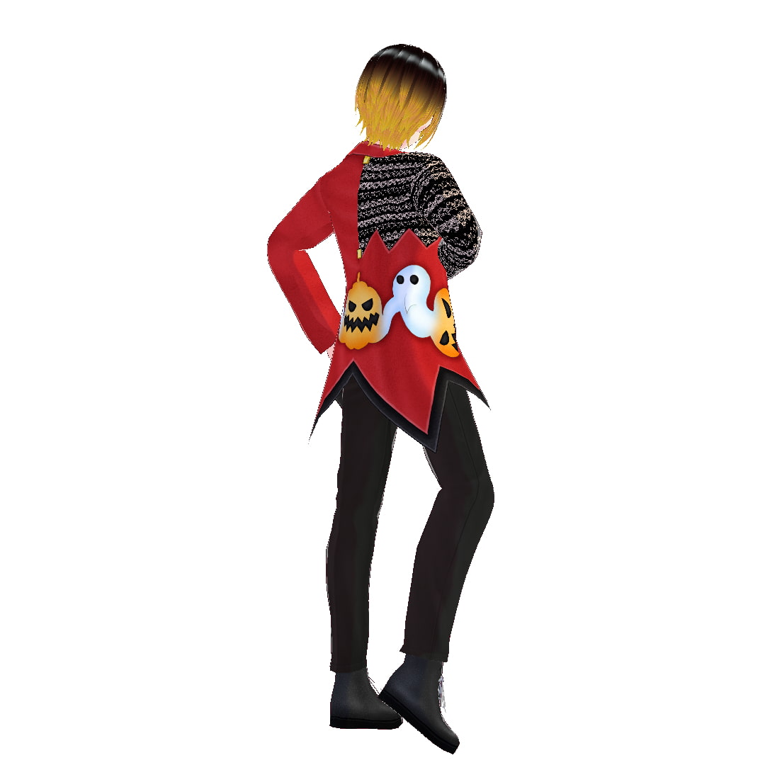 [VRoid]ハロウィンの道化服[テクスチャ]
