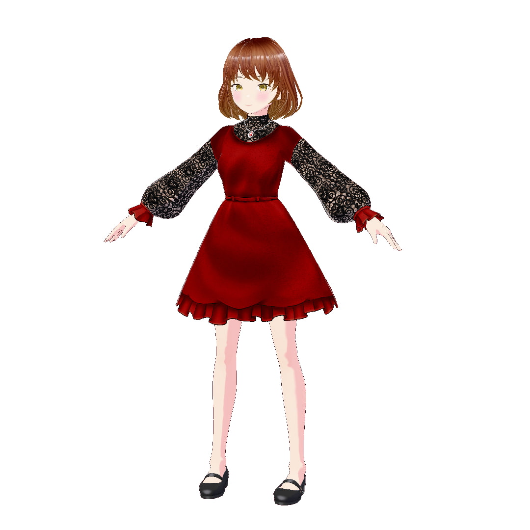 [VRoid]魔女ワンピ[テクスチャ]