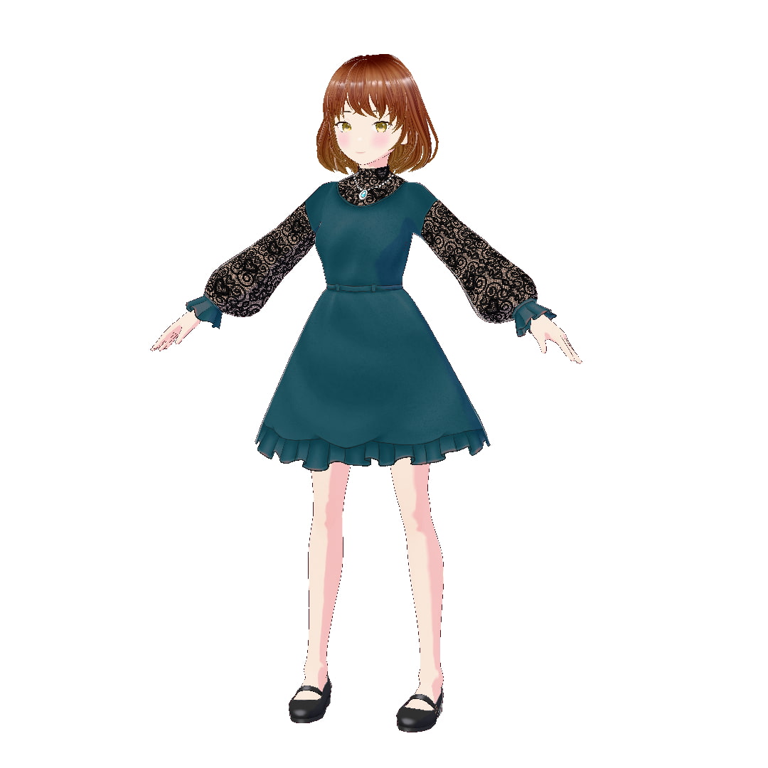 [VRoid]魔女ワンピ[テクスチャ]