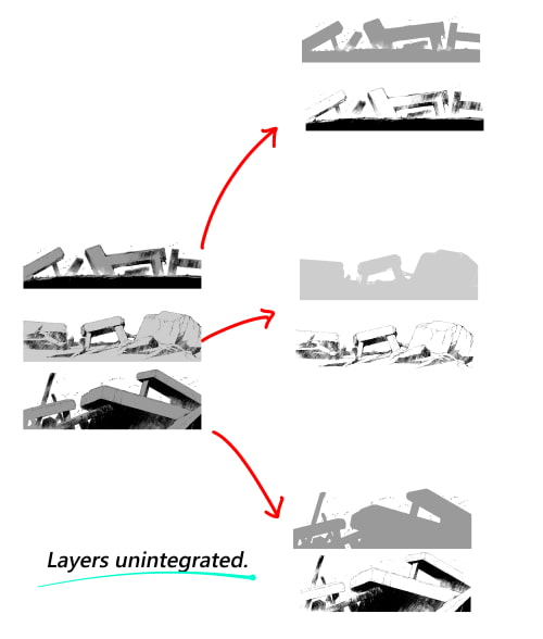 素材をどうぞ『DESTRUCTION2 破壊』