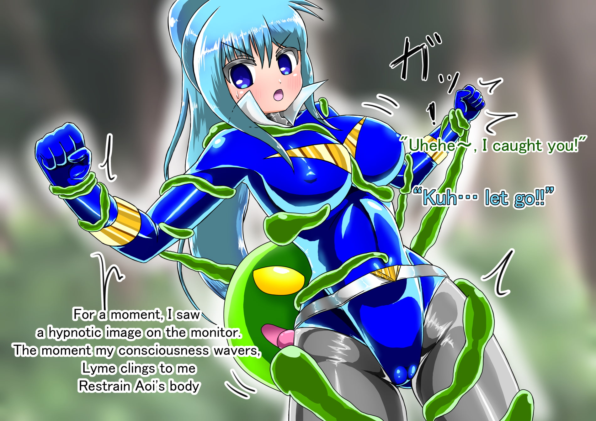 Rusty Blue brainwashed to defeat