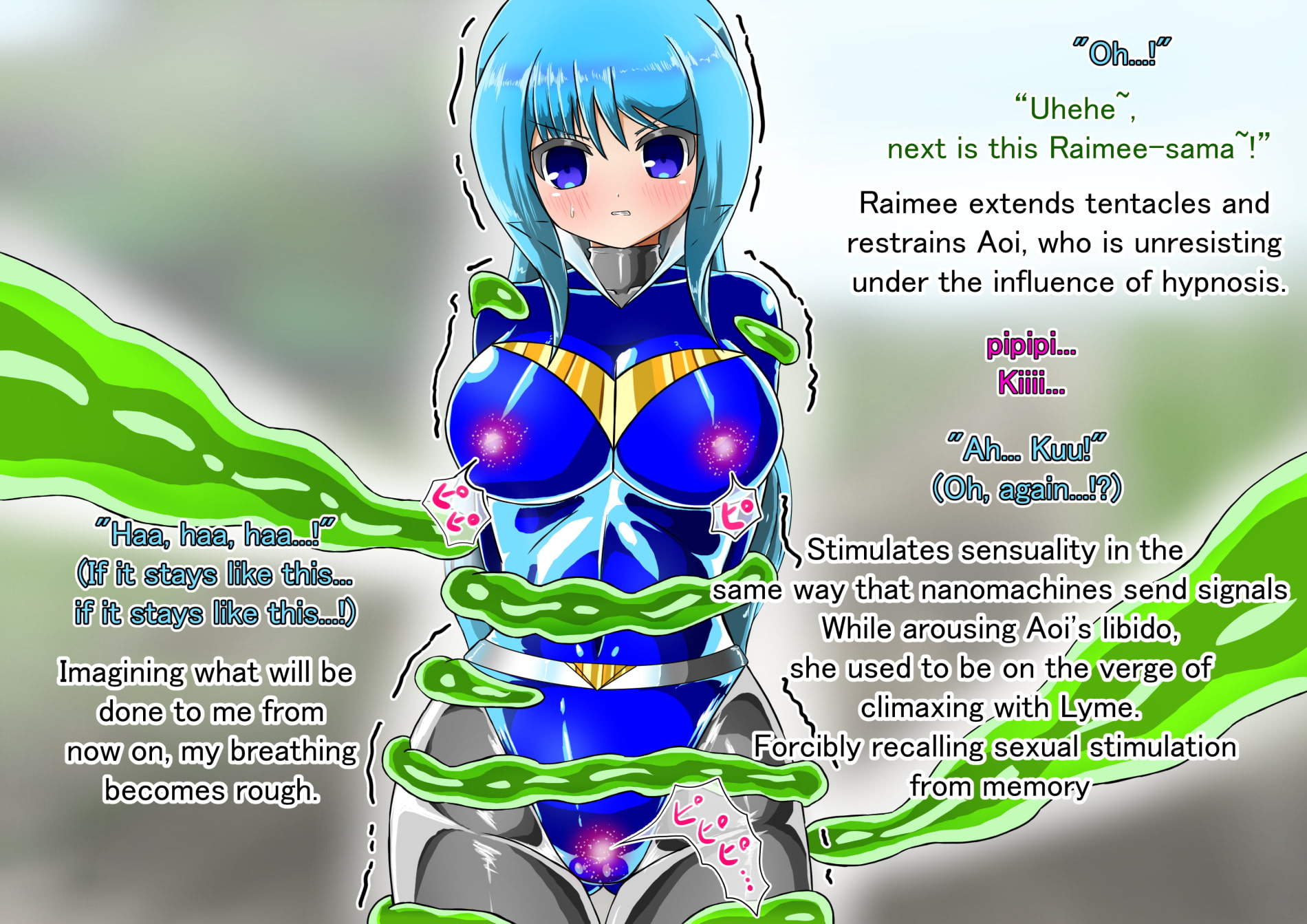 Rusty Blue brainwashed to defeat