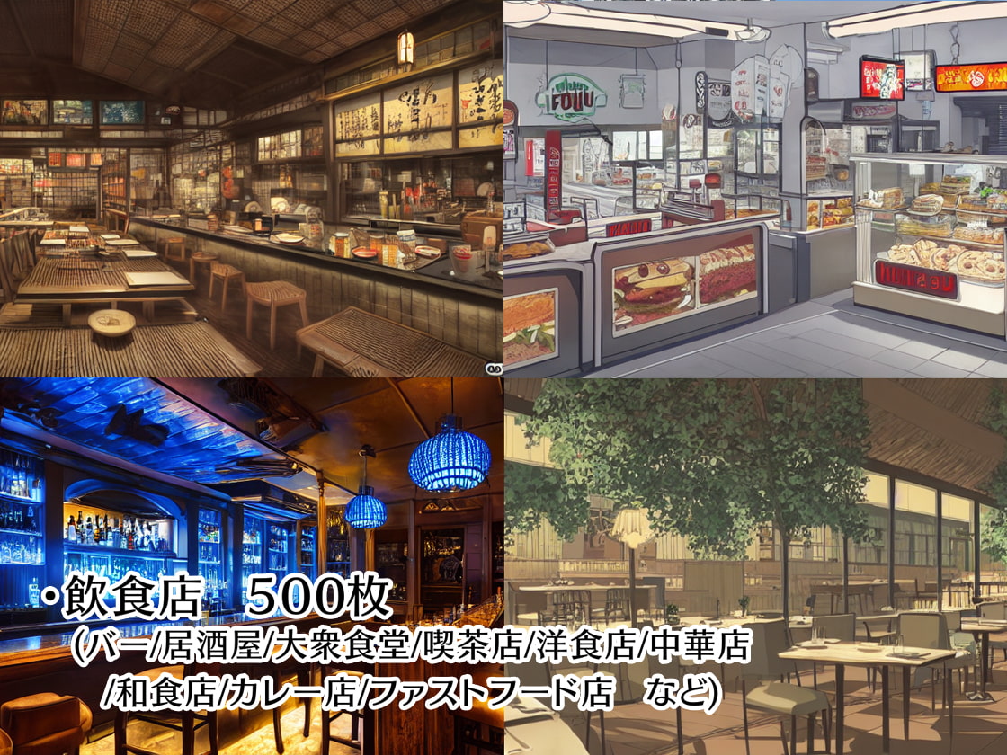 著作権フリー背景美術素材集 : BGArt 01 「現代編」