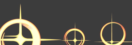 素材をどうぞ『スパークル キラキラエフェクト』