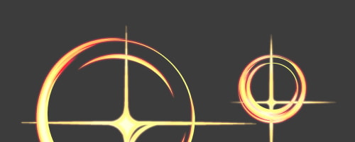 素材をどうぞ『スパークル キラキラエフェクト』