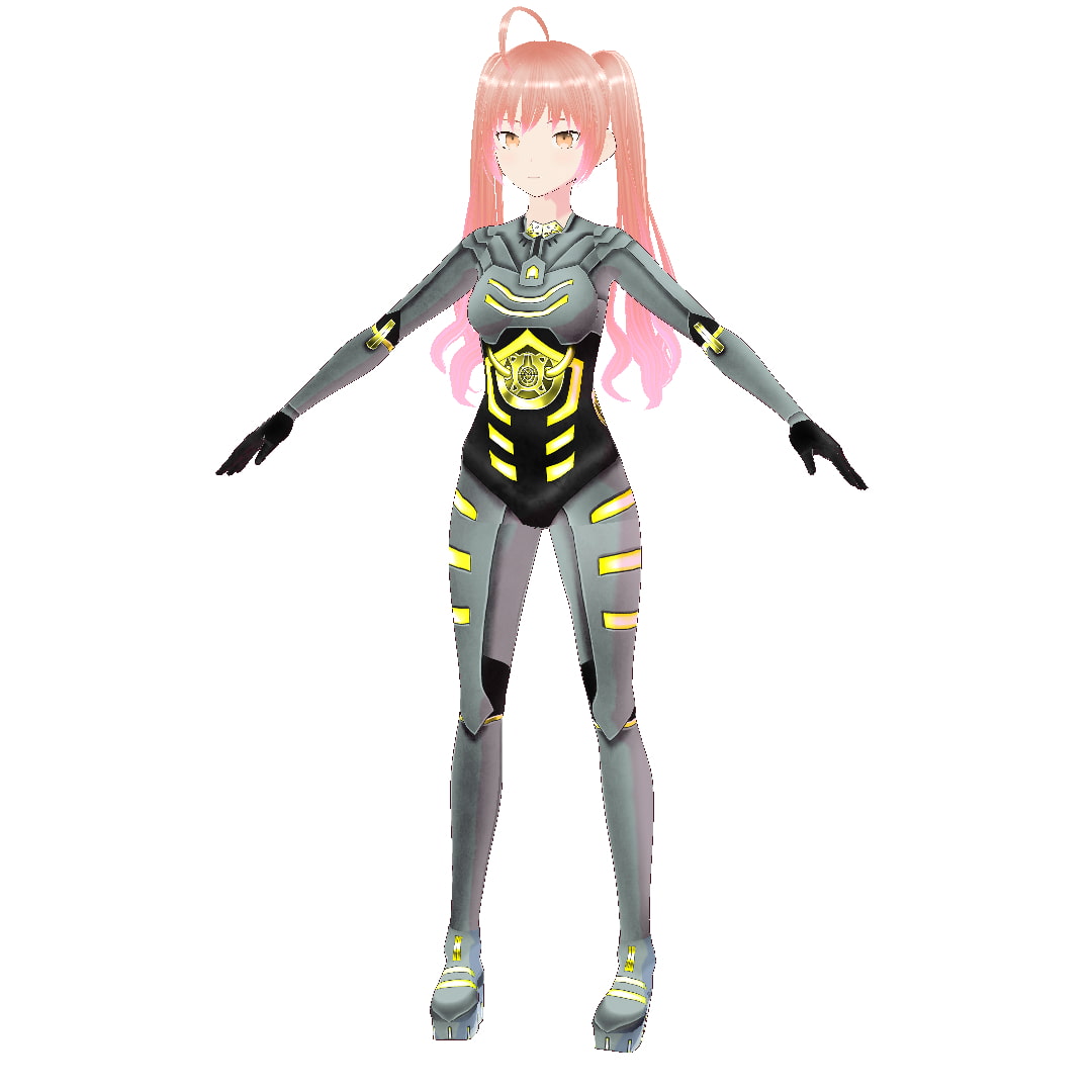 [VRoid]アンドロイドスーツ[テクスチャ]