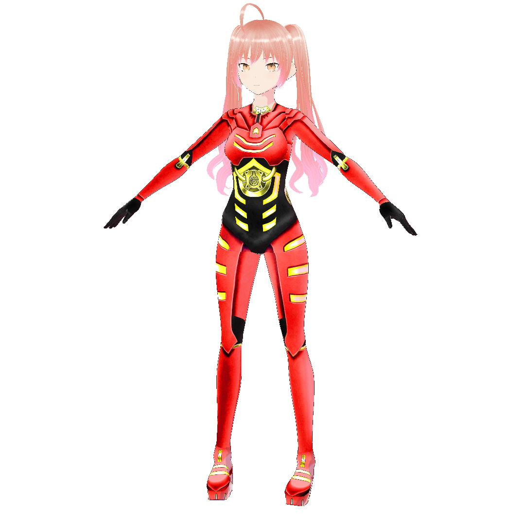 [VRoid]アンドロイドスーツ[テクスチャ]