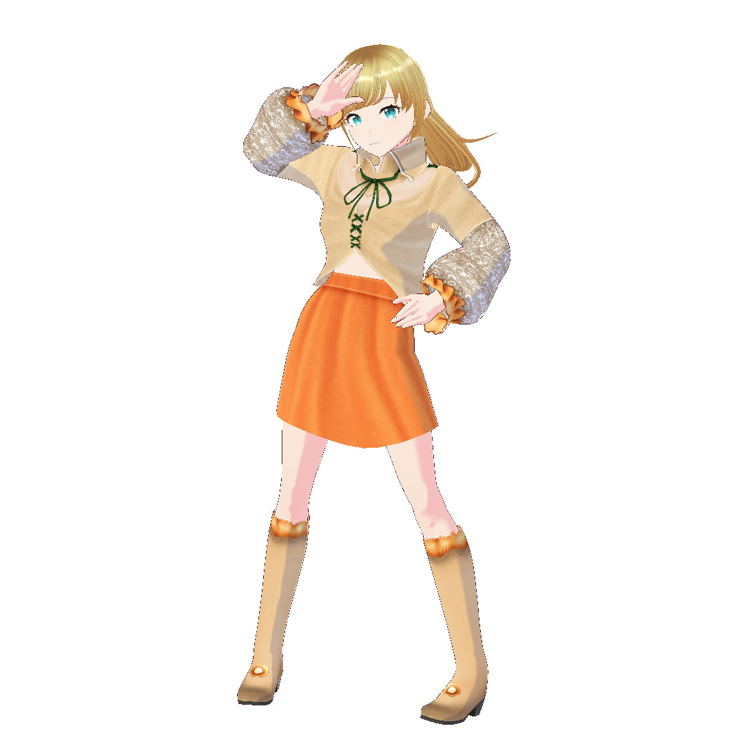 [VRoid]街の花屋の服[テクスチャ]