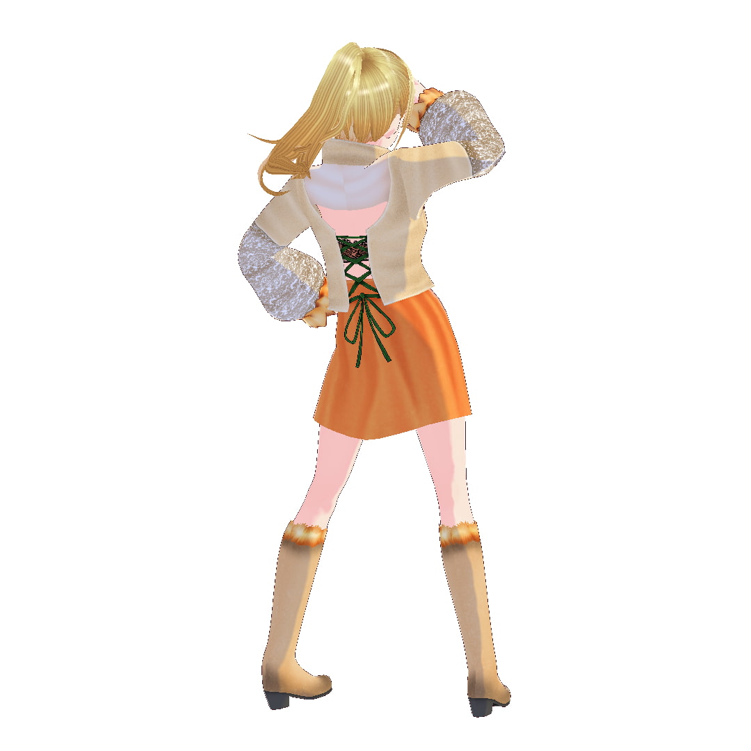 [VRoid]街の花屋の服[テクスチャ]